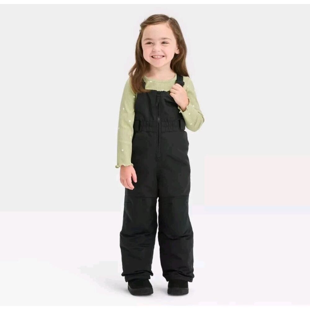 Cat & Jack Toddler Full Bib Zip Front Snowsuit Navy Blue Size 3T Outdoors Winter